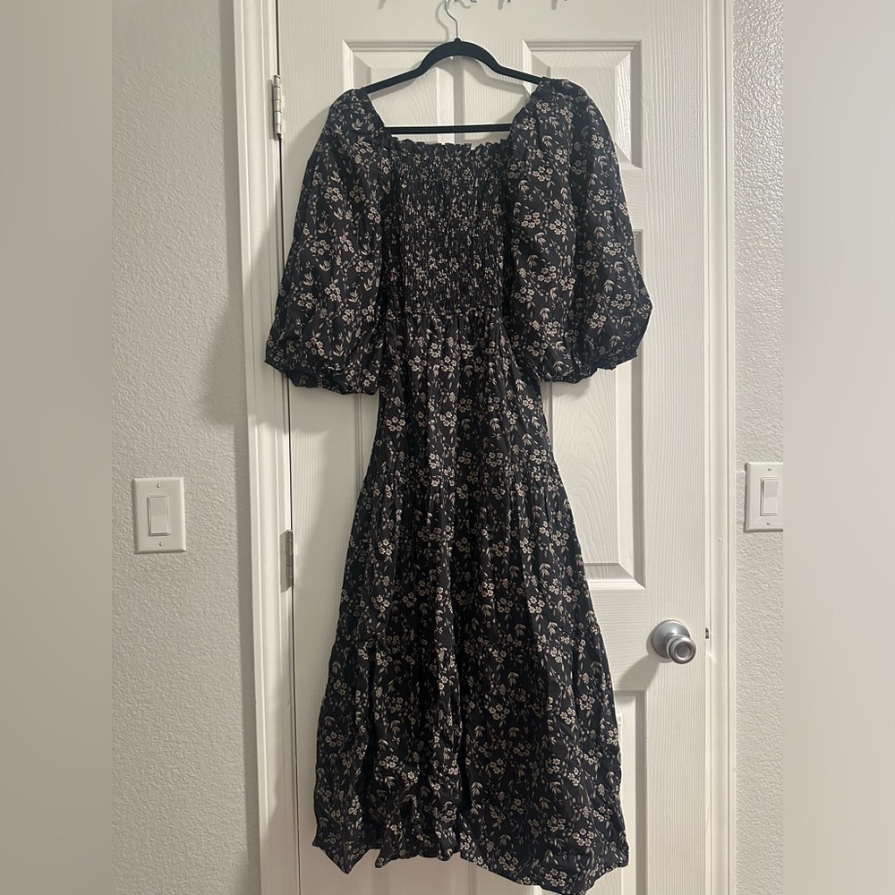 Winter song midi dress